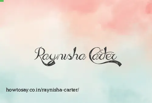 Raynisha Carter