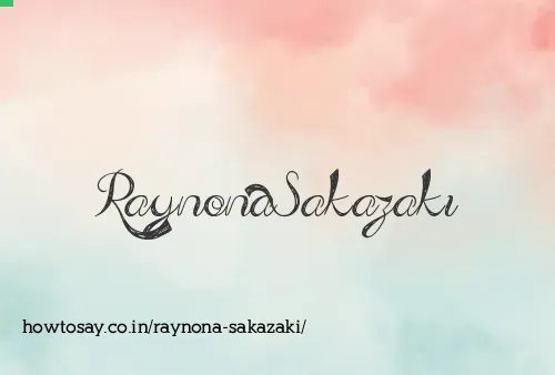 Raynona Sakazaki