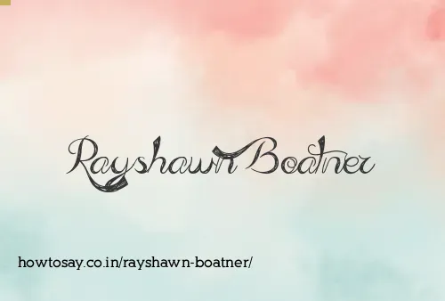 Rayshawn Boatner