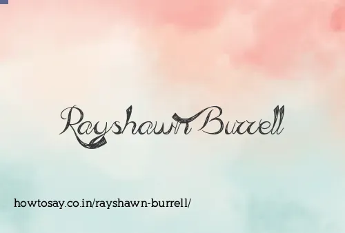Rayshawn Burrell