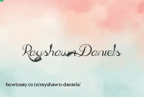 Rayshawn Daniels