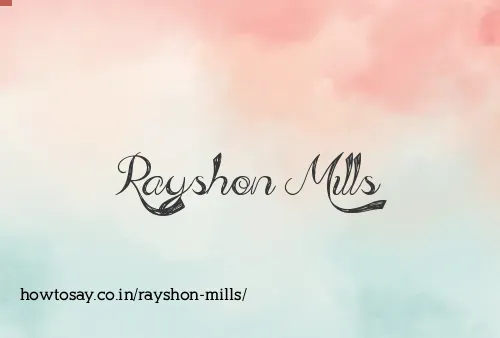 Rayshon Mills