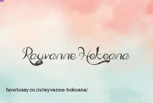 Rayvanne Hokoana