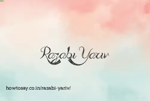Razabi Yariv