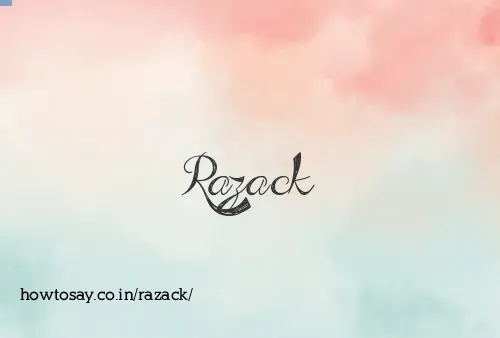 Razack