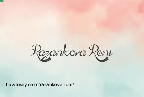 Razankova Roni