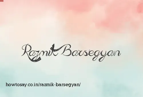Razmik Barsegyan