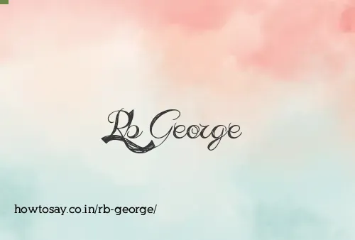 Rb George