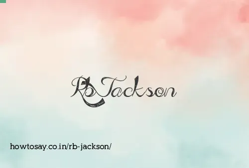 Rb Jackson