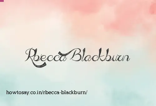 Rbecca Blackburn