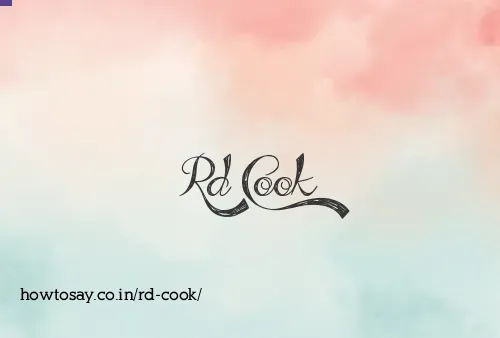 Rd Cook