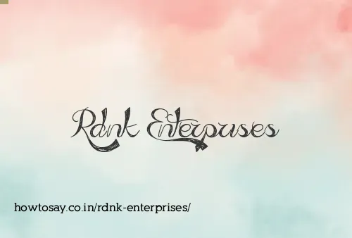 Rdnk Enterprises