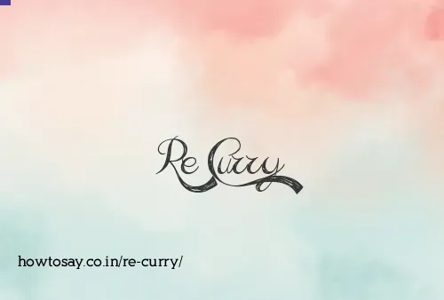 Re Curry