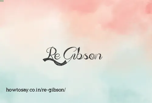 Re Gibson