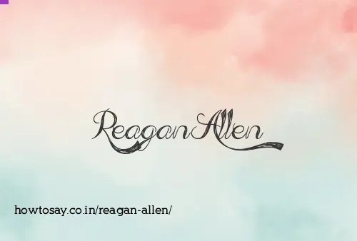 Reagan Allen