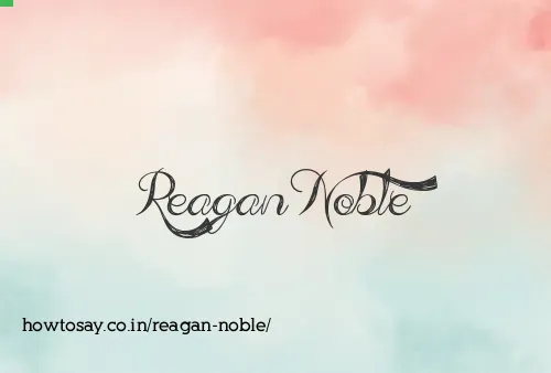 Reagan Noble