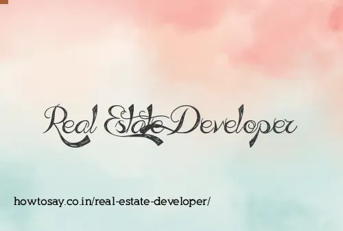 Real Estate Developer