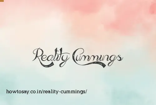 Reality Cummings
