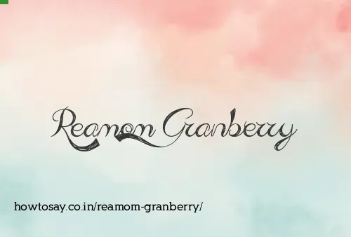 Reamom Granberry