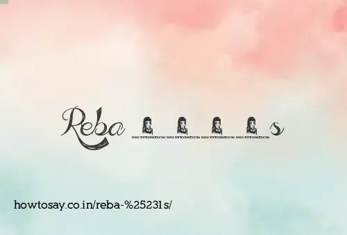 Reba #1s