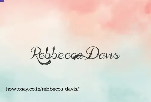 Rebbecca Davis