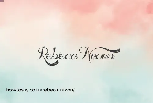 Rebeca Nixon