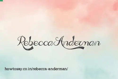Rebecca Anderman