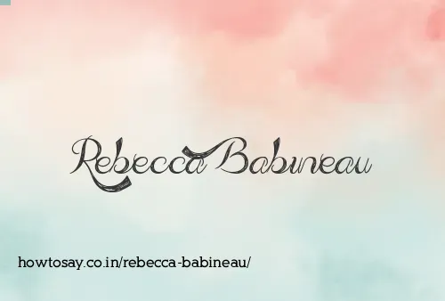 Rebecca Babineau