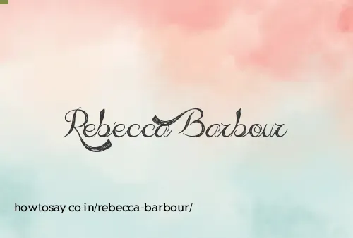 Rebecca Barbour
