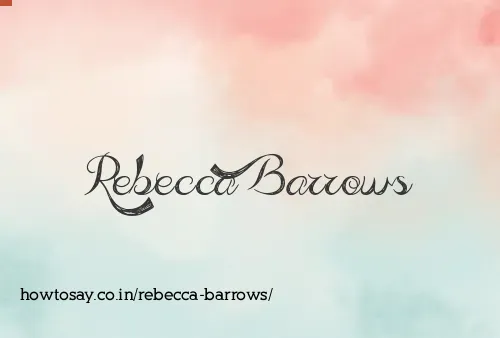 Rebecca Barrows