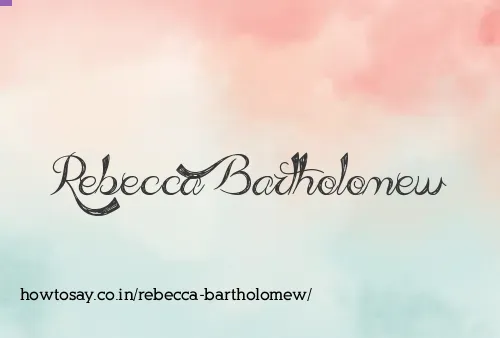 Rebecca Bartholomew