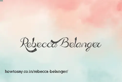 Rebecca Belanger