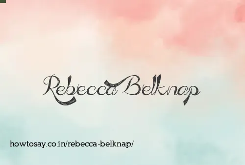 Rebecca Belknap