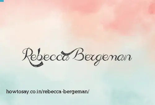 Rebecca Bergeman