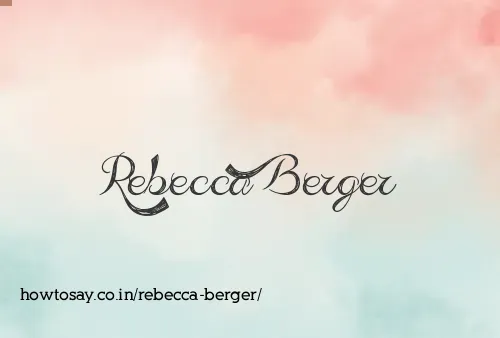 Rebecca Berger