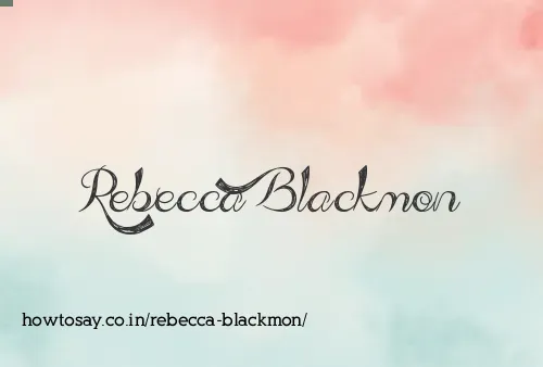 Rebecca Blackmon