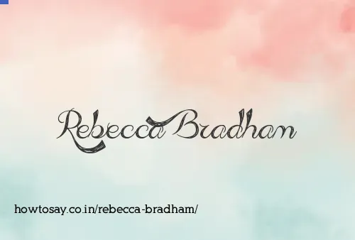 Rebecca Bradham