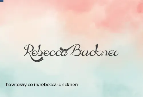 Rebecca Brickner