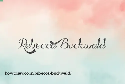 Rebecca Buckwald