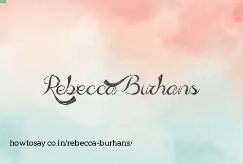 Rebecca Burhans