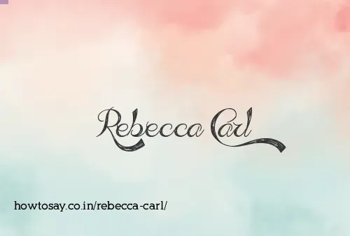 Rebecca Carl