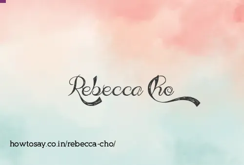 Rebecca Cho