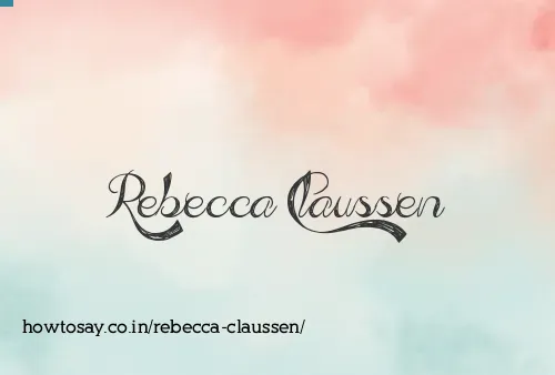 Rebecca Claussen