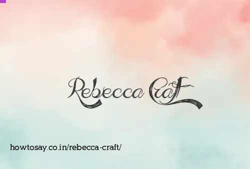 Rebecca Craft