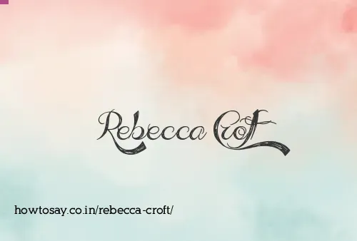 Rebecca Croft