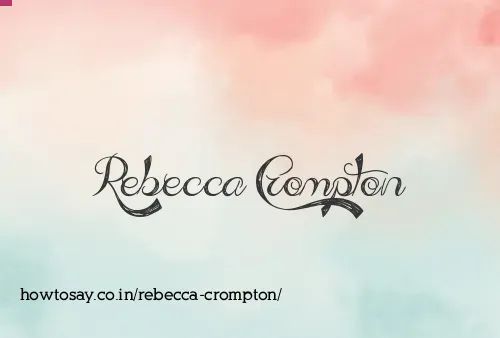 Rebecca Crompton