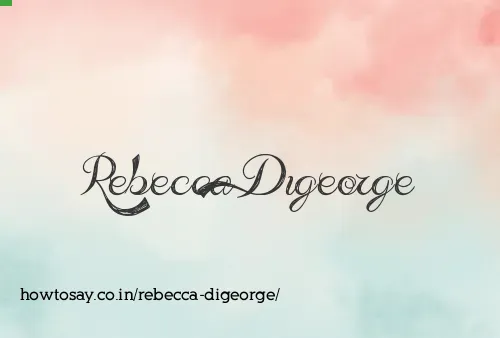 Rebecca Digeorge