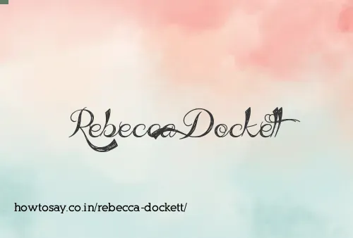 Rebecca Dockett
