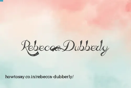 Rebecca Dubberly