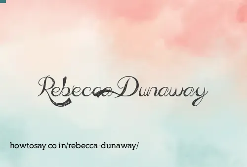 Rebecca Dunaway